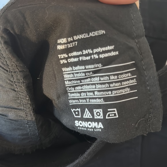 NWT Sonoma Jegging Black Pants NWT Size 22W - Picture 10 of 11